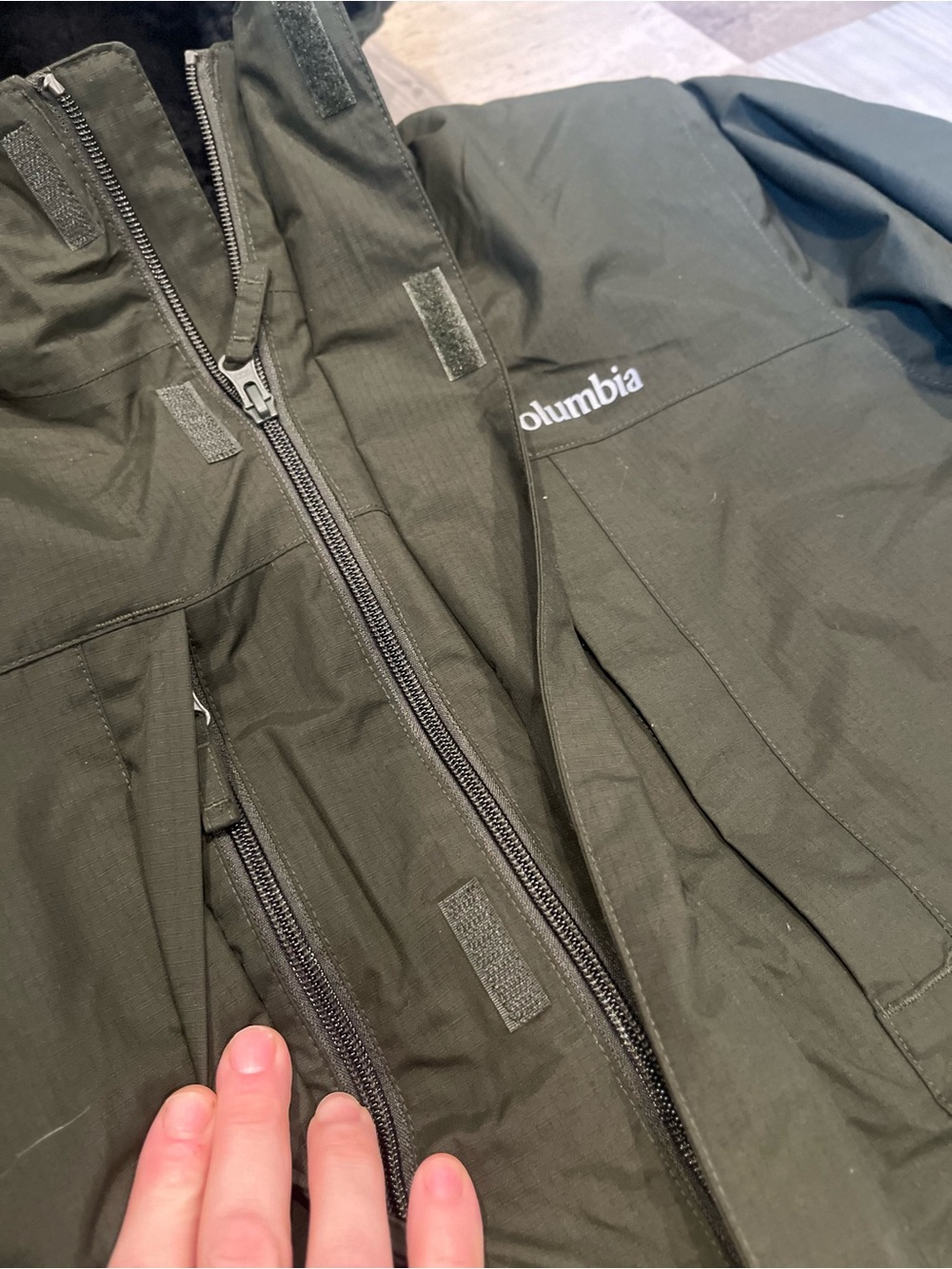 Columbia Landroamer Sherpa Lined Waterproof Jacket Men’s SZ. Small New With Tags - Picture 10 of 12